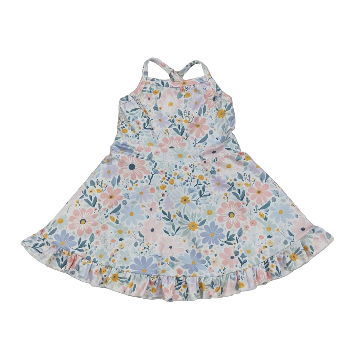SPRING FLORAL DRESS