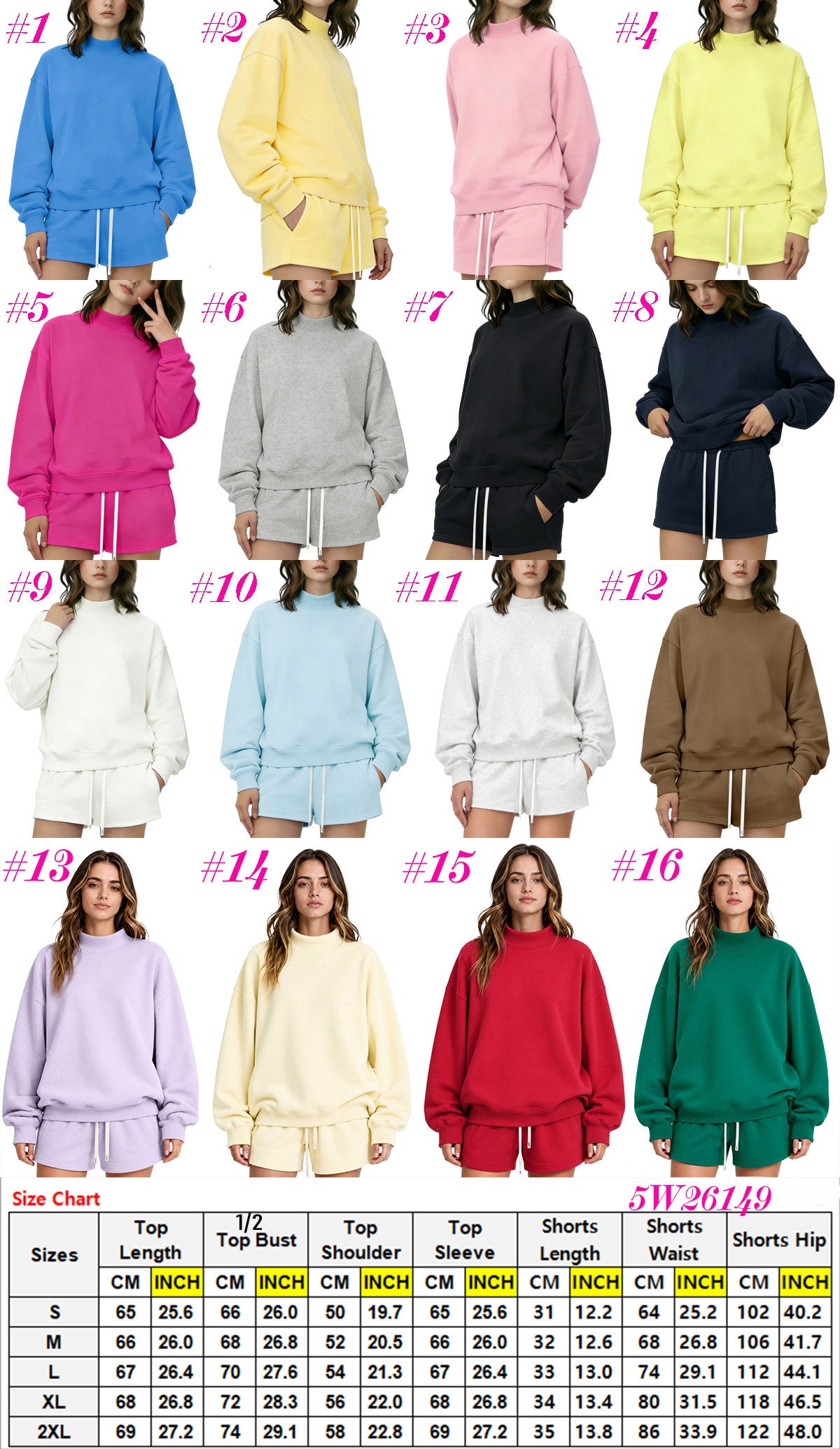 MOCK NECK SET