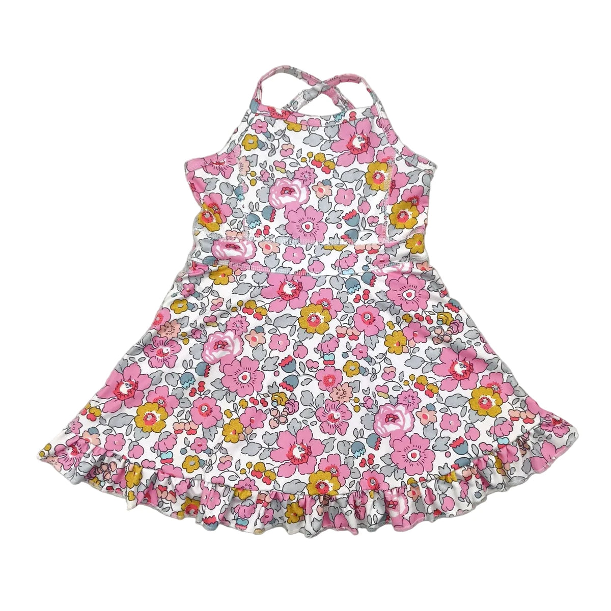 PINK FLORAL DRESS