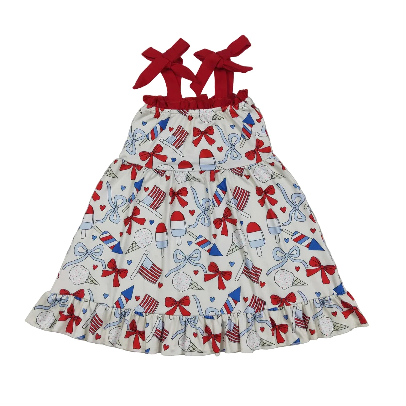 4TH OF JULY TIE DRESS