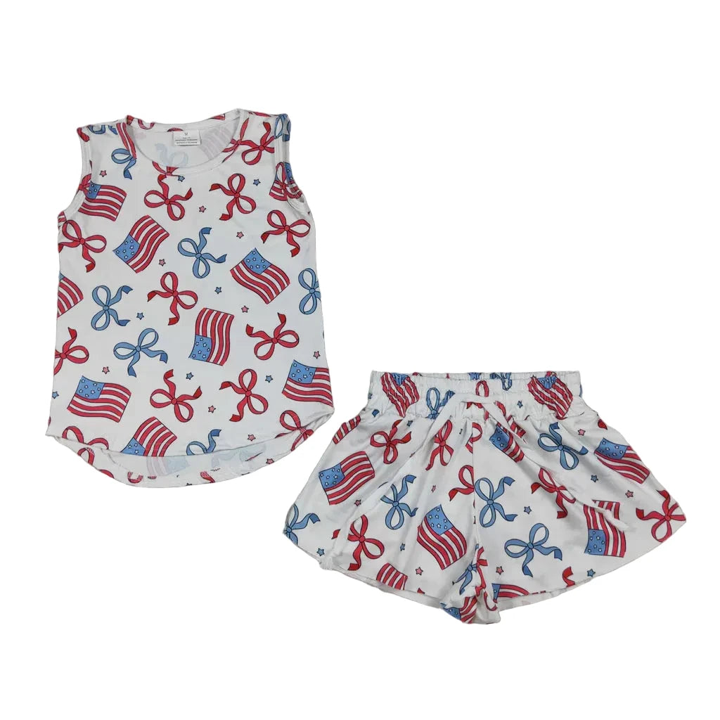 4TH OF JULY YOGA SET