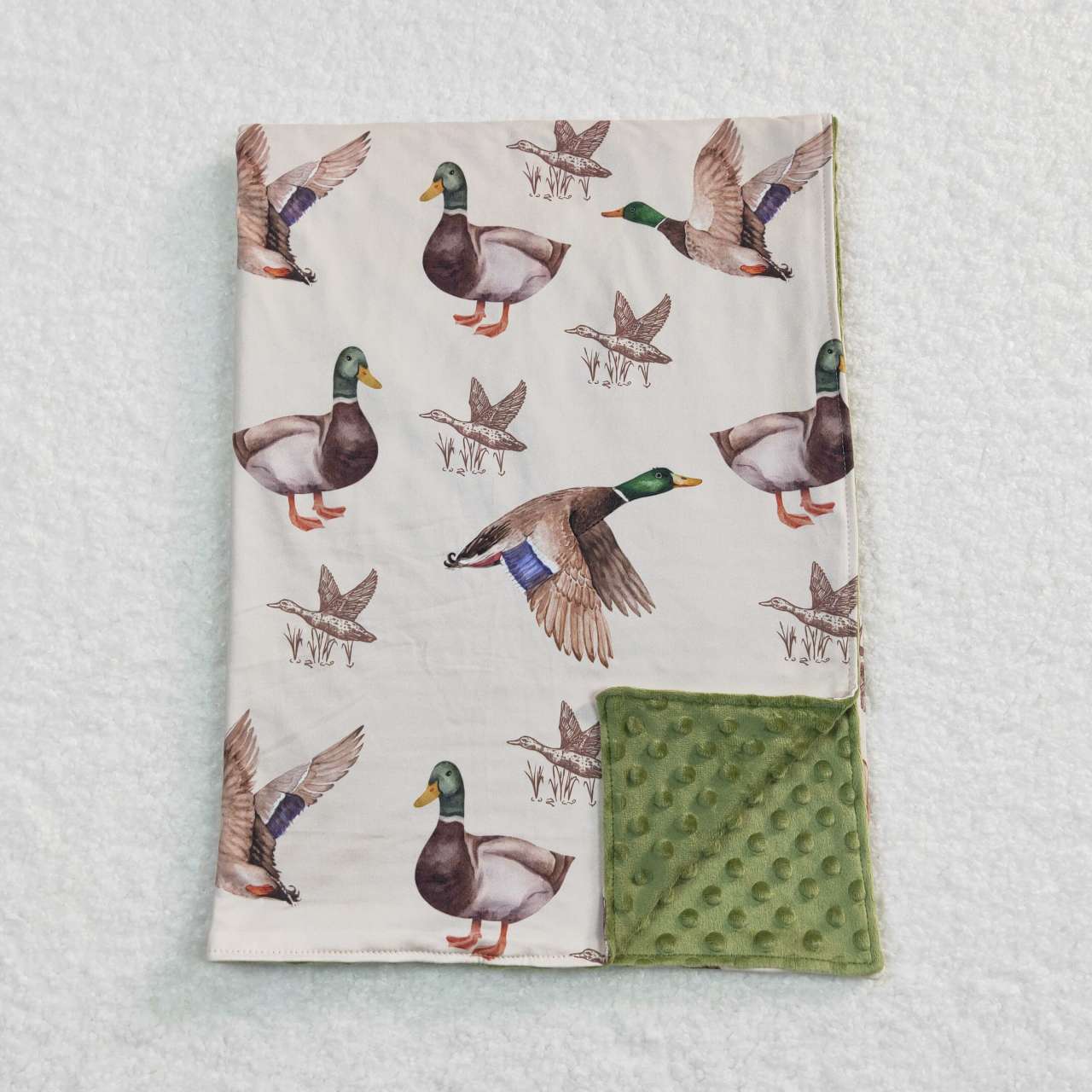 MALLARD BABY MINKY BLANKET
