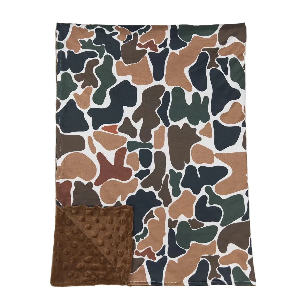 CAMO BABY MINKY BLANET