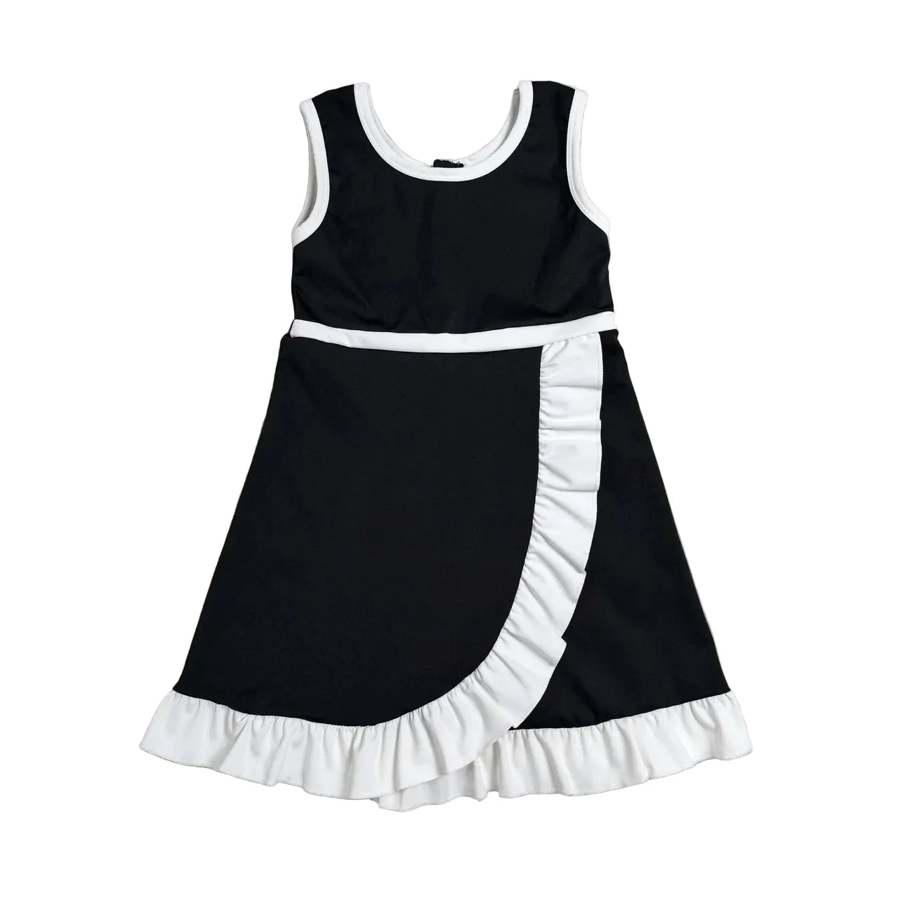 BLACK YOGA DRESS