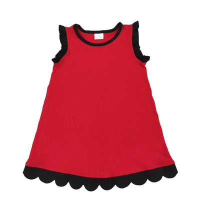 SCALLOP EDGE DRESSES