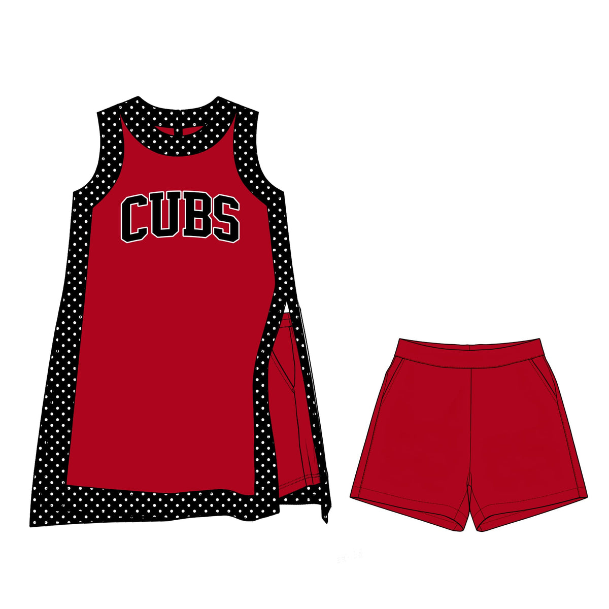 POLKA DOT SET (YOUTH)