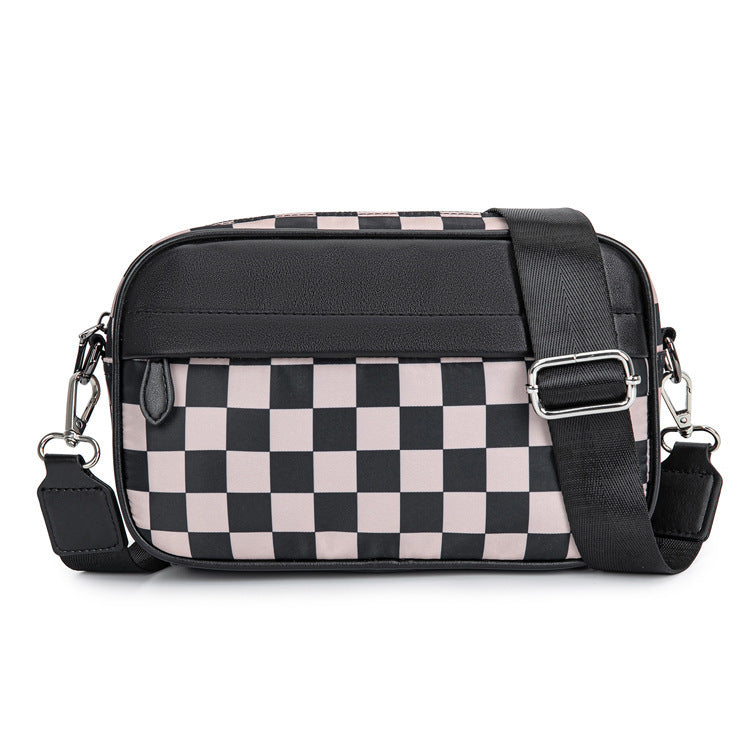 CHECKERED CROSSBODY