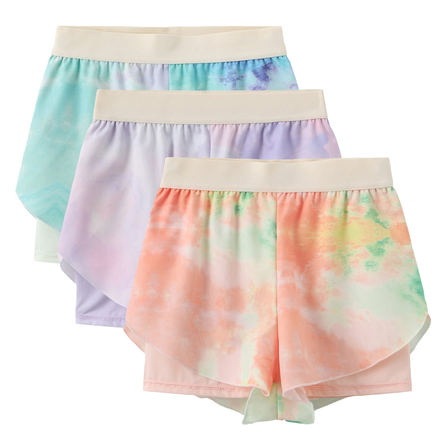 GIRLS TIE-DYE SHORTS