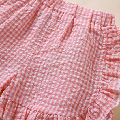 TODDLER RUFFLE SHORTS