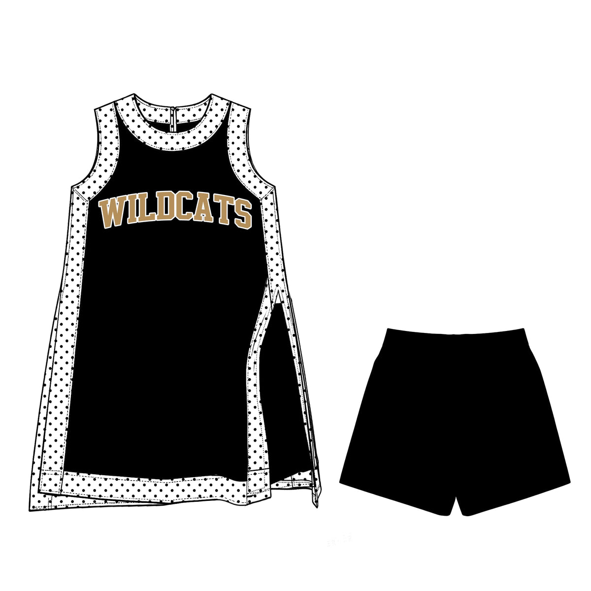 POLKA DOT SET (YOUTH)