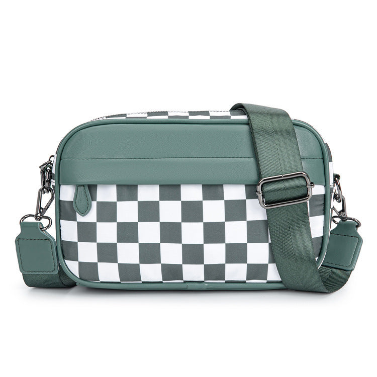 CHECKERED CROSSBODY