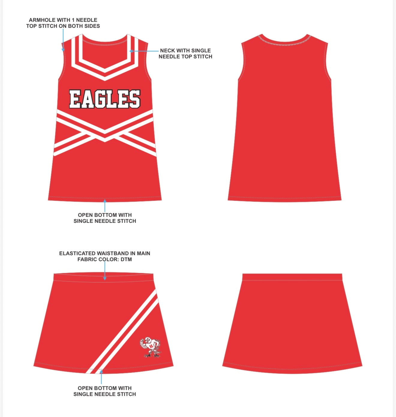 CHEER UNIFORMS