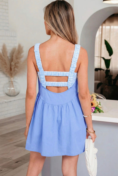 GINGHAM TWO PIECE SET