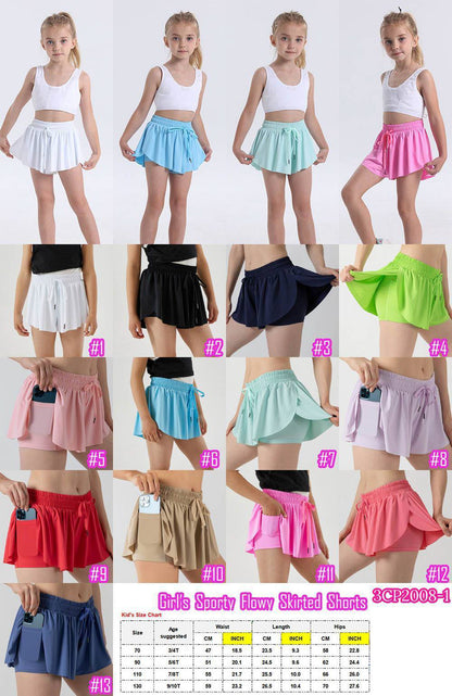 FLOWY SKIRT SHORTS