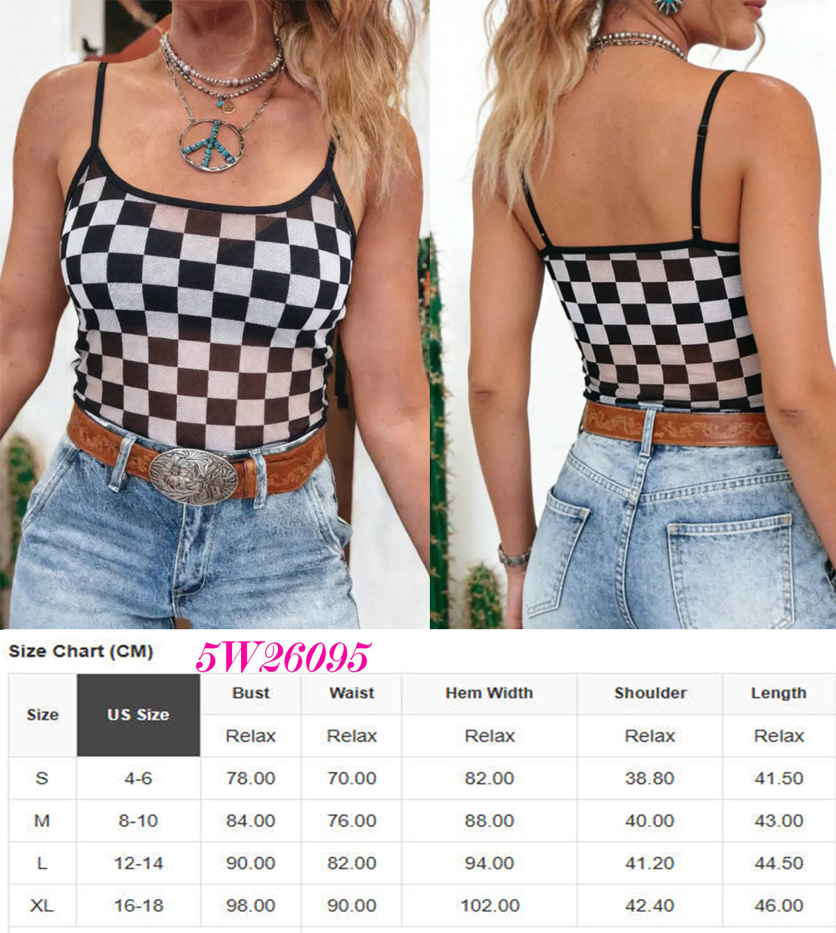 CHECKERED TANK