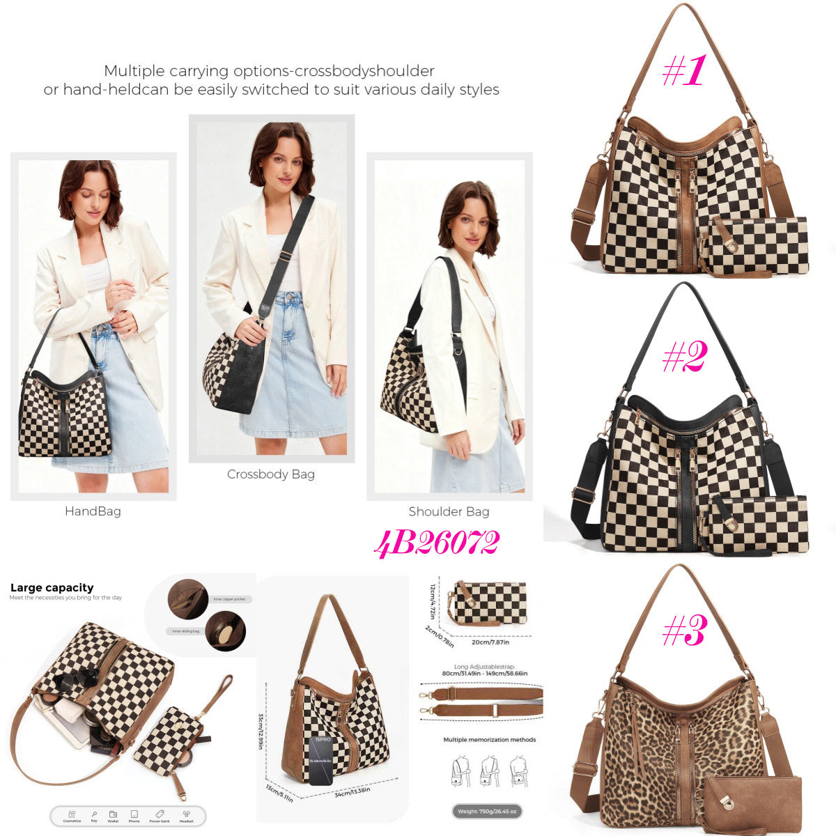 TOTE AND WALLET SET