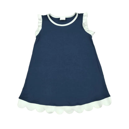 SCALLOP EDGE DRESSES