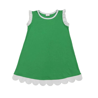SCALLOP EDGE DRESSES