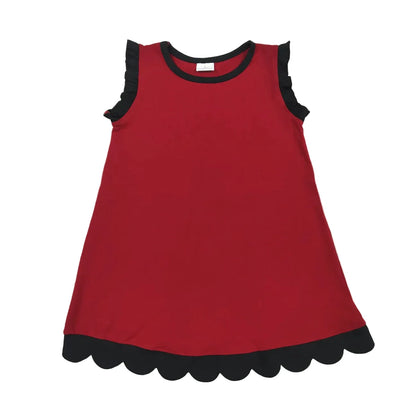 SCALLOP EDGE DRESSES