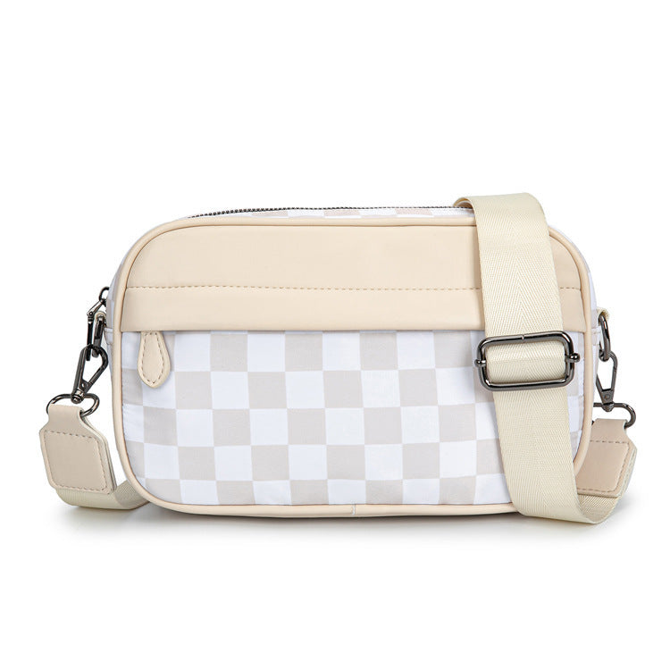 CHECKERED CROSSBODY