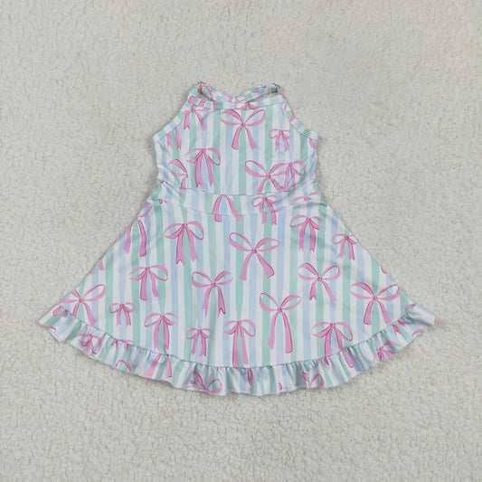 STRIPES WITH BOWS DRESS