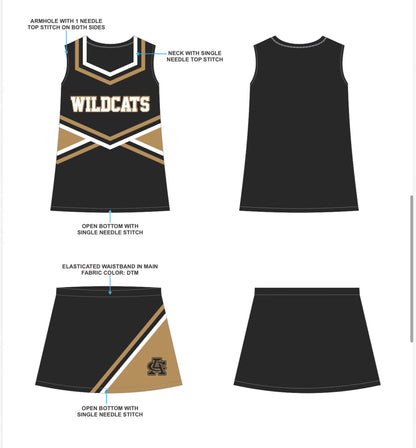CHEER UNIFORMS