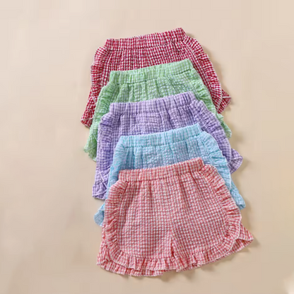 TODDLER RUFFLE SHORTS