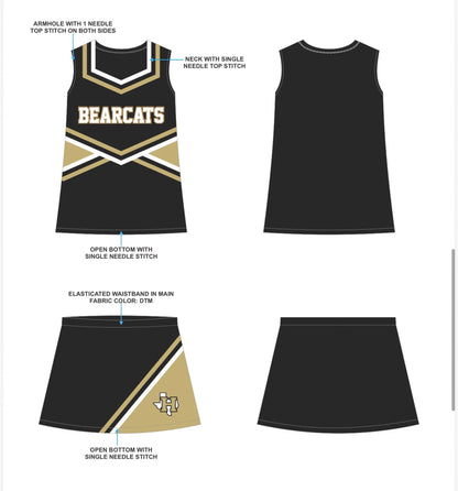CHEER UNIFORMS