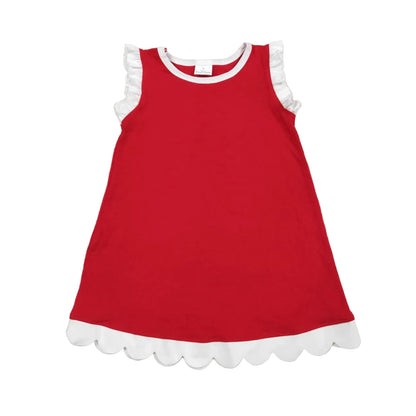 SCALLOP EDGE DRESSES