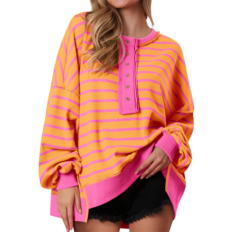 STRIPED PULLOVER