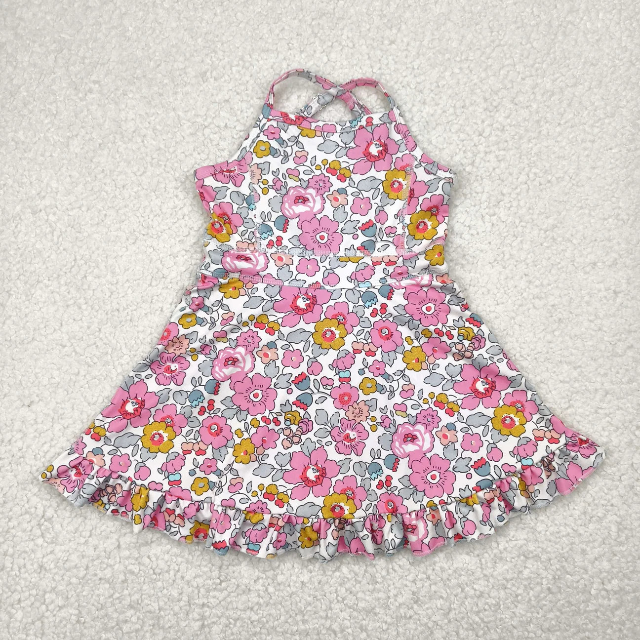 PINK FLORAL DRESS