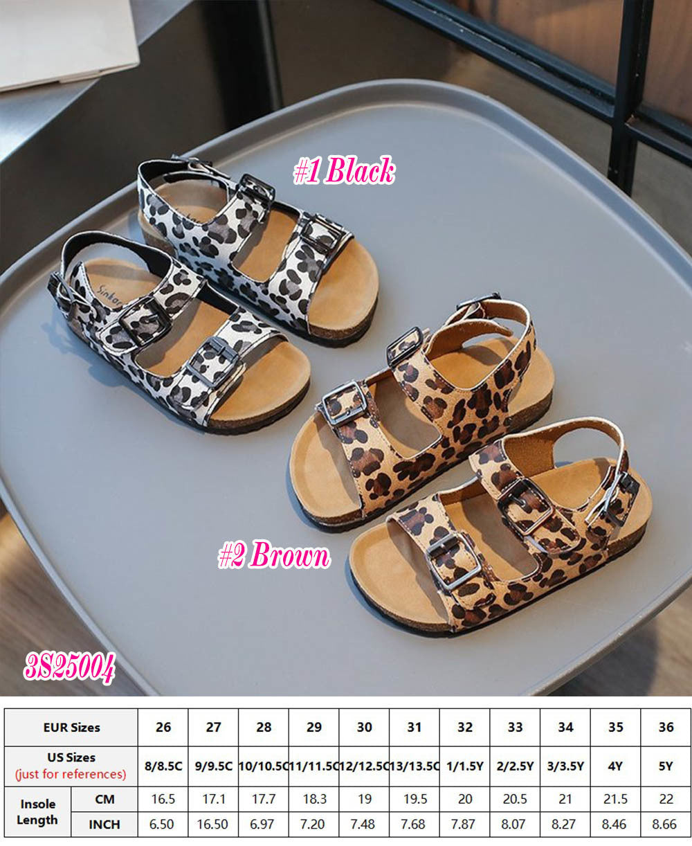 LEOPARD SANDALS