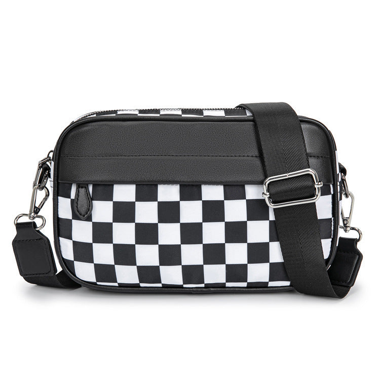 CHECKERED CROSSBODY