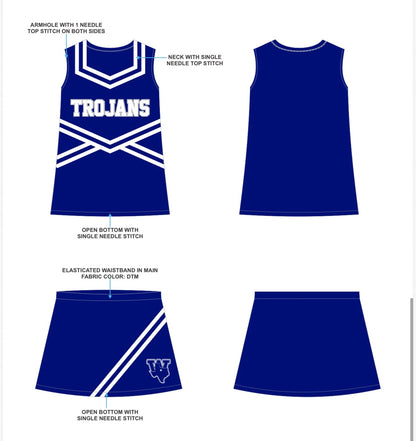 CHEER UNIFORMS