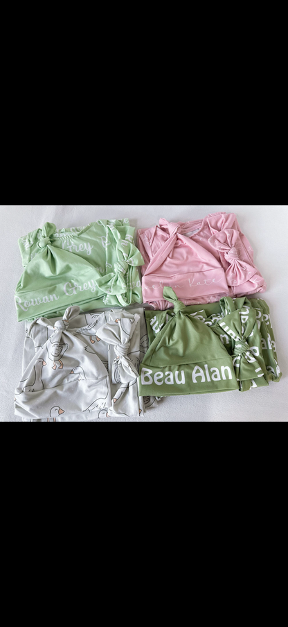 NAME GOWN SET