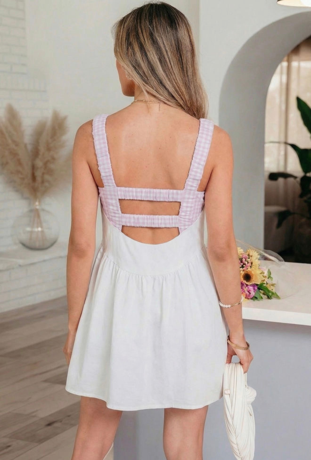 TWO PIECE GINGHAM SET