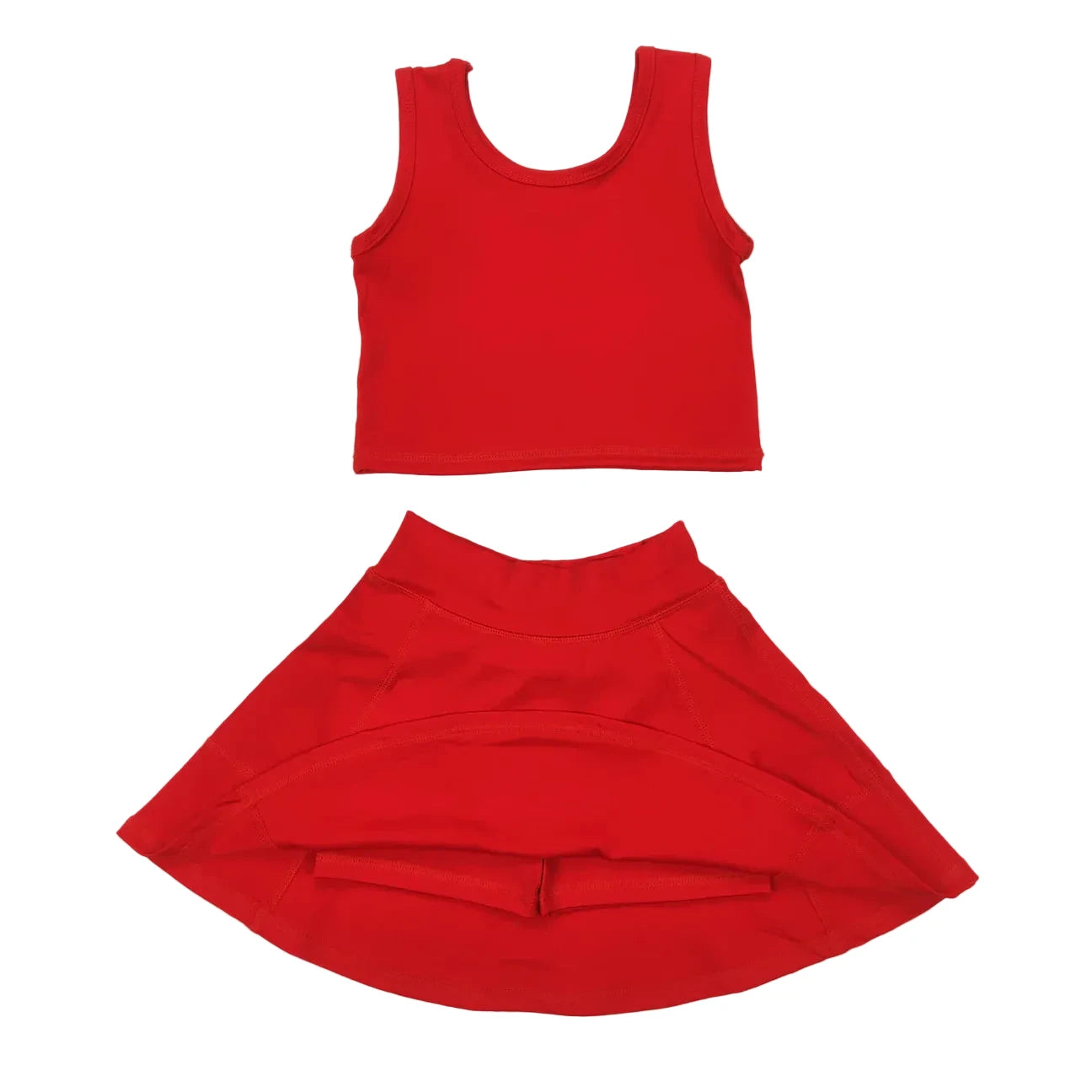 RED YOGA SET
