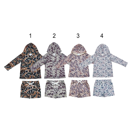 HOODED CAMO SETS