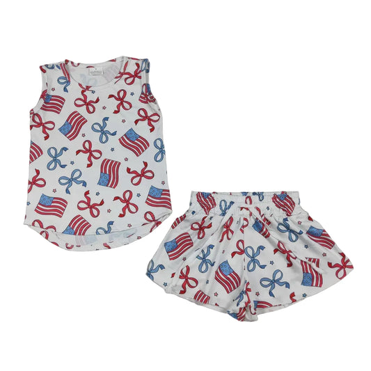 4TH OF JULY YOGA SET