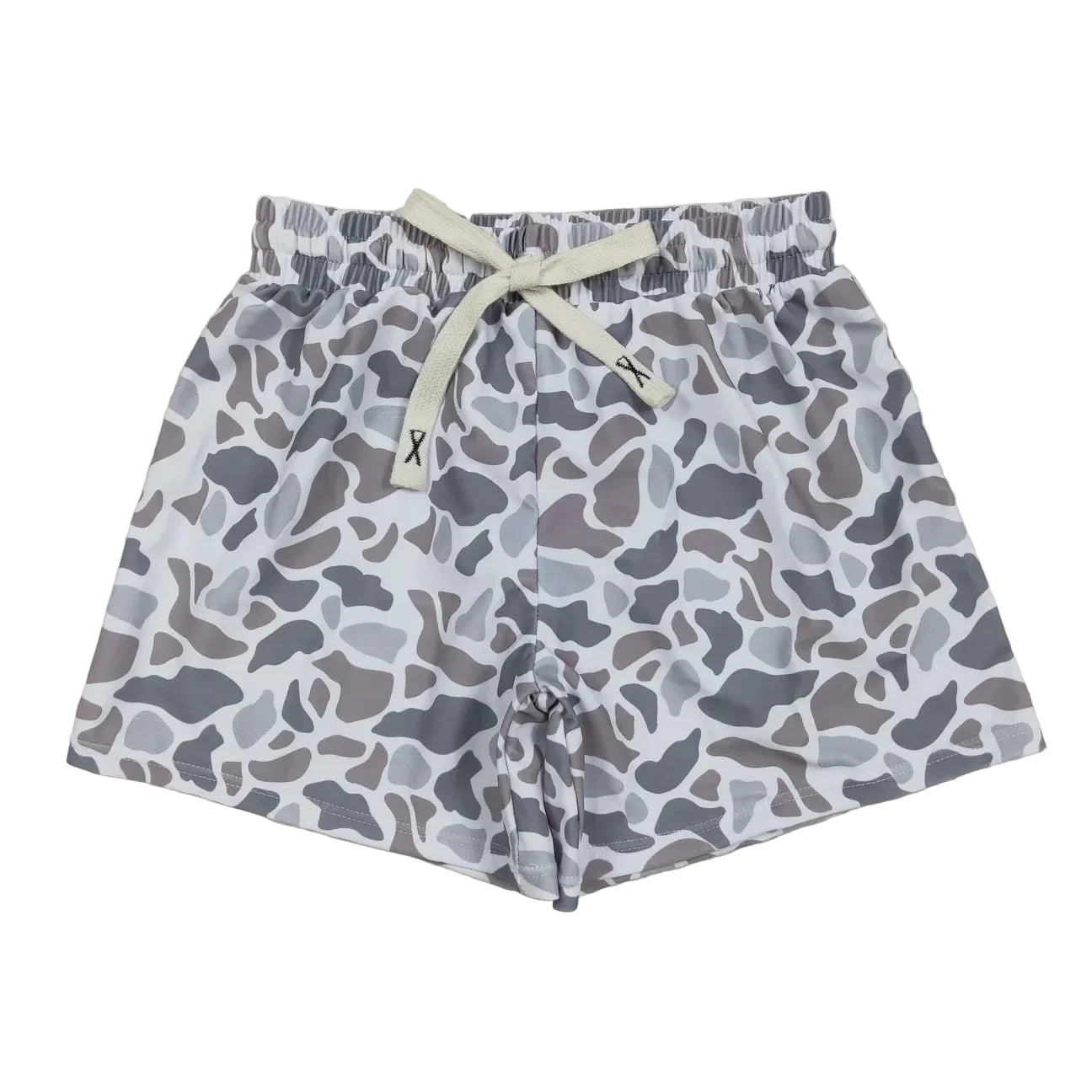 YOUTH CAMO SWIM TRUNKS