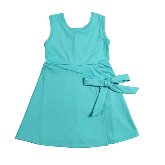 MINT BOW DRESS