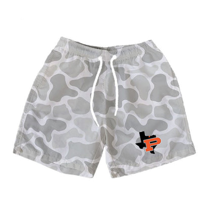 YOUTH GREY CAMO SHORTS