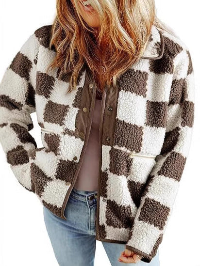 CHECKERED FLEECE