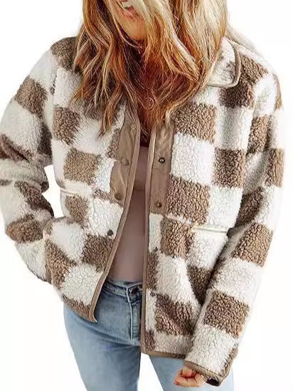 CHECKERED FLEECE