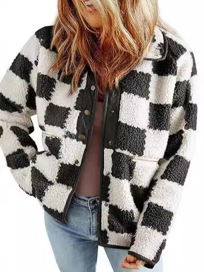 CHECKERED FLEECE