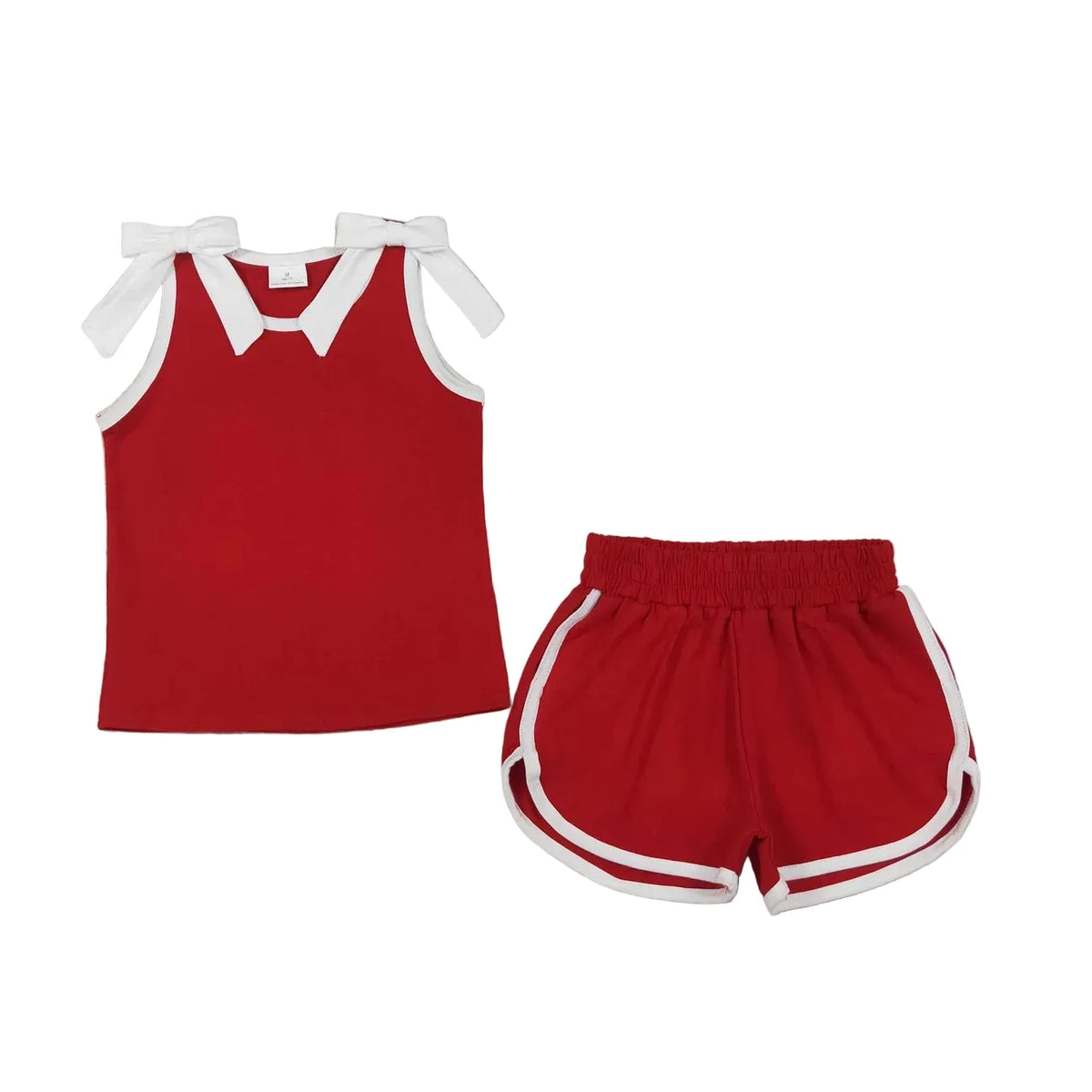 RED/WHITE BOW SET
