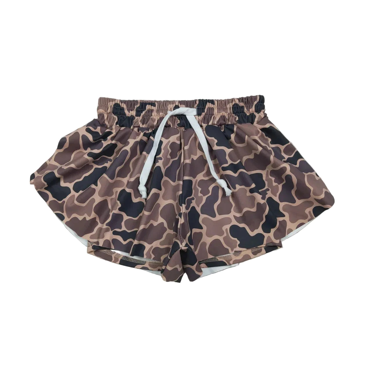 CAMO YOGA SHORTS